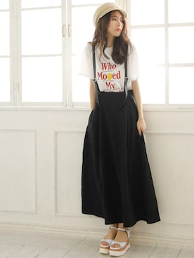 「DONOBAN（ドノバン）のアイテム」を使った、DONOBAN OFFICIALさん（レディース・165cm）の春コーディネート