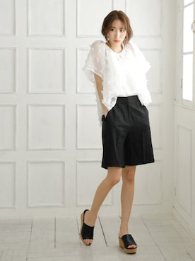 「DONOBAN（ドノバン）のアイテム」を使った、DONOBAN OFFICIALさん（レディース・165cm）の春コーディネート