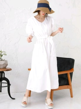 「DONOBAN（ドノバン）のアイテム」を使った、DONOBAN OFFICIALさん（レディース・165cm）の夏コーディネート