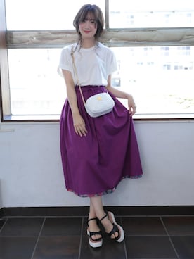 「DONOBAN（ドノバン）のアイテム」を使った、DONOBAN OFFICIALさん（レディース・165cm）の夏コーディネート