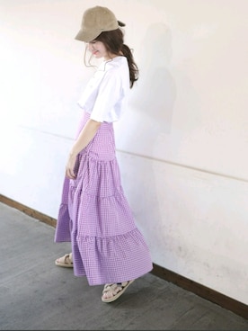 DONOBAN OFFICIALさん（レディース・165cm）の夏コーディネート