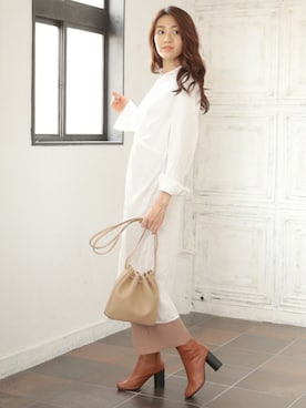 「outfit」｜「アイテム（ワンピース/ドレス）」を使った、DONOBAN OFFICIALさん（レディース・165cm）の夏コーディネート