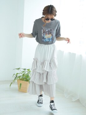「DONOBAN（ドノバン）のアイテム」を使った、DONOBAN OFFICIALさん（レディース・165cm）の秋コーディネート