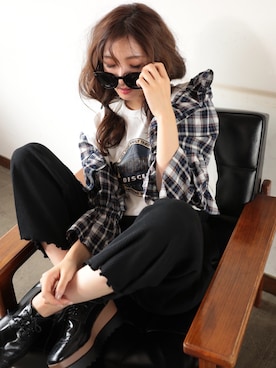 「DONOBAN（ドノバン）のアイテム」を使った、DONOBAN OFFICIALさん（レディース・165cm）の秋コーディネート