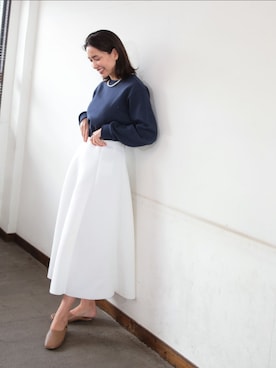 「DONOBAN（ドノバン）のアイテム（サンダル）」を使った、DONOBAN OFFICIALさん（レディース・165cm）の冬コーディネート