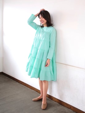 「DONOBAN（ドノバン）のアイテム」を使った、DONOBAN OFFICIALさん（レディース・165cm）の春コーディネート