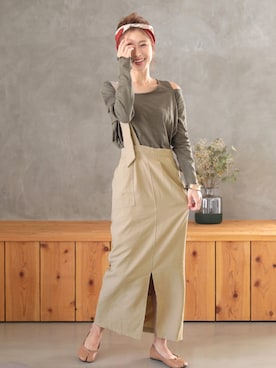 「DONOBAN（ドノバン）のアイテム」を使った、DONOBAN OFFICIALさん（レディース・165cm）の夏コーディネート