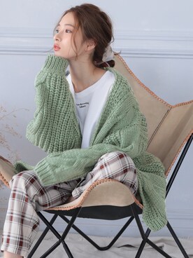 「DONOBAN（ドノバン）のアイテム」を使った、DONOBAN OFFICIALさん（レディース・165cm）の秋コーディネート