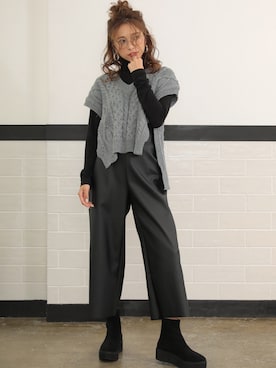 「DONOBAN（ドノバン）のアイテム」を使った、DONOBAN OFFICIALさん（レディース・165cm）の秋コーディネート