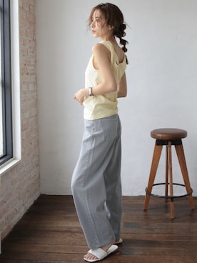 「DONOBAN（ドノバン）のアイテム」を使った、DONOBAN OFFICIALさん（レディース・165cm）の夏コーディネート