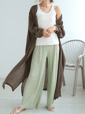 「DONOBAN（ドノバン）のアイテム」を使った、DONOBAN OFFICIALさん（レディース・165cm）の夏コーディネート