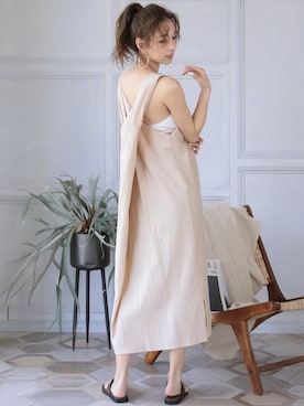 「DONOBAN（ドノバン）のアイテム（ピアス（両耳用））」を使った、DONOBAN OFFICIALさん（レディース・165cm）の夏コーディネート