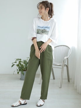 DONOBAN OFFICIALさん(レディース・165cm)の夏コーディネート