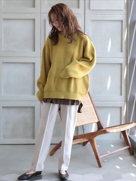 「DONOBAN（ドノバン）のアイテム」を使った、DONOBAN OFFICIALさん（レディース・165cm）の秋コーディネート