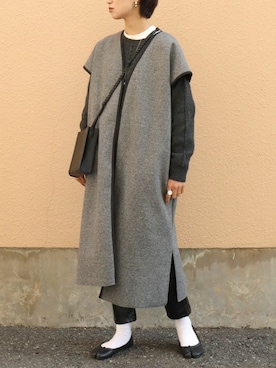 「DONOBAN（ドノバン）のアイテム（その他アウター）」を使った、DONOBAN OFFICIALさん（レディース・165cm）の冬コーディネート