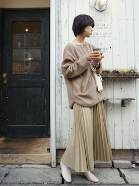 「DONOBAN（ドノバン）のアイテム（その他アウター）」を使った、DONOBAN OFFICIALさん（レディース・165cm）の冬コーディネート