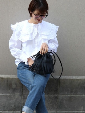 「DONOBAN（ドノバン）のアイテム」を使った、DONOBAN OFFICIALさん（レディース・165cm）の冬コーディネート