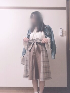 yua.さん（レディース・154cm）の春コーディネート