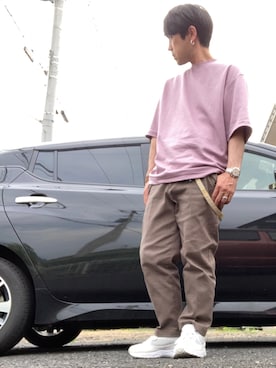 「SOPHNET.（ソフネット）のアイテム（ウォレットチェーン）」を使った、としくんさん（メンズ・168cm）の夏コーディネート