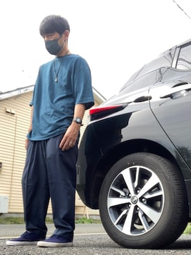 「ES（エス）のアイテム」を使った、としくんさん（メンズ・168cm）の秋コーディネート