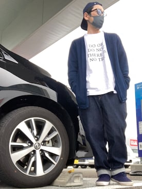 「ES（エス）のアイテム」を使った、としくんさん（メンズ・168cm）の秋コーディネート