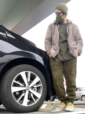 「ES（エス）のアイテム」を使った、としくんさん（メンズ・168cm）の秋コーディネート