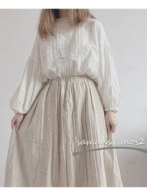 SM2 - SM2＊からみストライプレースブラウス＊サマンサモスモス 楽天市場】【SALE／20%OFF】からみストライプレースブラウス