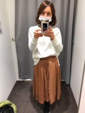 「アーバンリサーチ」｜「アイテム（PC・スマホグッズ/家電）」を使った、Hashimoto Erikaさん（レディース・153cm）の春コーディネート