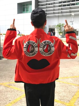 「orange」｜Tommy Chauさん（メンズ・170cm）の秋コーディネート