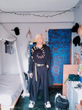「roomboy」｜Room Boy Evanさん（メンズ・174cm）の春コーディネート