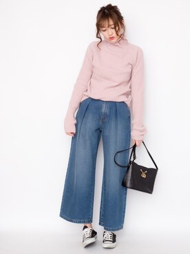 「CHARLES JOURDAN（シャルルジョルダン）のアイテム」を使った、プチプラのあやさん（レディース・167cm）の冬コーディネート