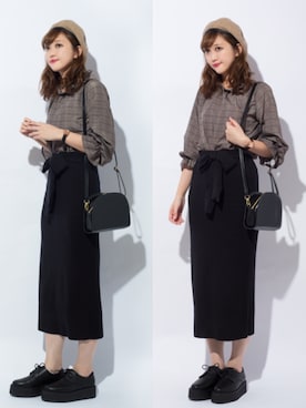 プチプラのあやさん(レディース・167cm)の秋コーディネート