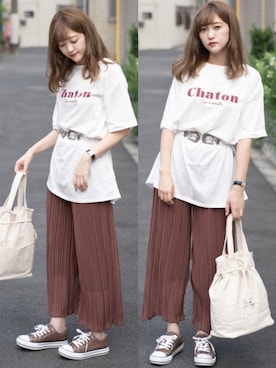 プチプラのあやさん（レディース・167cm）の夏コーディネート