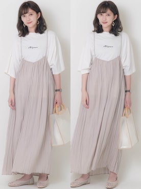 プチプラのあやさん（レディース・167cm）の夏コーディネート