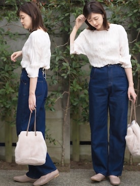 「アンポケット」｜プチプラのあやさん（レディース・167cm）の秋コーディネート