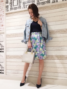 しみおさん（レディース・160cm）の冬コーディネート