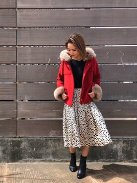 「31 Sons de mode（トランテアン　ソン　ドゥ　モード）のアイテム（その他アウター）」を使った、しみおさん（レディース・160cm）の秋コーディネート