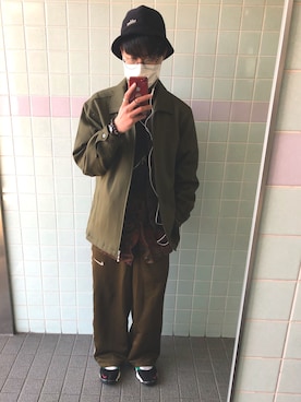 まるまるさん（メンズ・173cm）の冬コーディネート