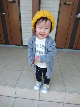 Nanairo,さん（キッズ・80cm）の春コーディネート