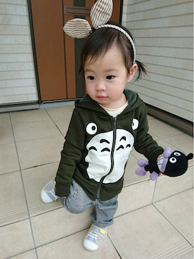 Nanairo,さん（キッズ・80cm）の春コーディネート