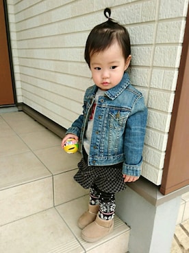 Nanairo,さん（キッズ・80cm）の春コーディネート