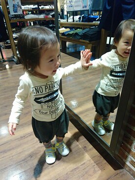 Nanairo,さん（キッズ・80cm）の春コーディネート