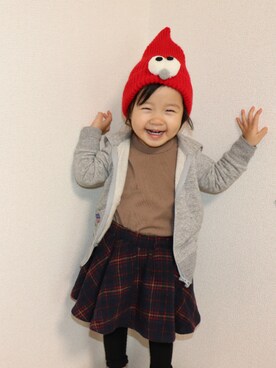 Nanairo,さん（キッズ・80cm）の春コーディネート