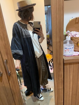 「35周年」｜ＮＹＦさん（レディース・168cm）の春コーディネート