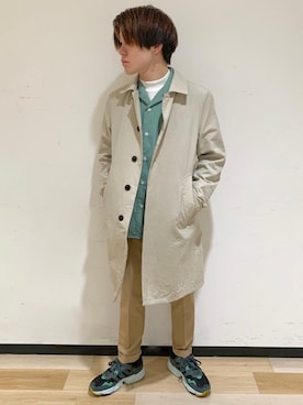 八重樫 佑太さん（メンズ・163cm）の春コーディネート