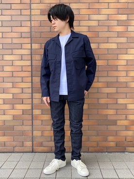 八重樫 佑太さん（メンズ・163cm）の春コーディネート