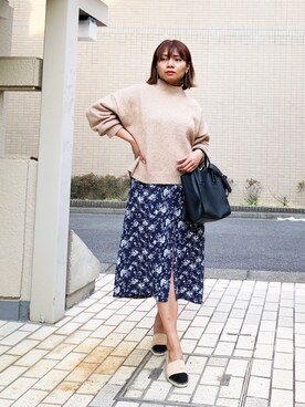 somarstyle さん（レディース・156cm）の春コーディネート