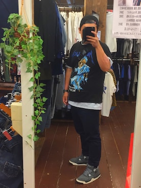 「fuct（ファクト）のアイテム（帽子）」を使った、factさん（メンズ・173cm）の夏コーディネート