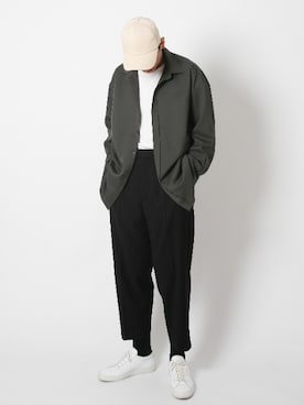 「COMMON PROJECTS（コモンプロジェクト）のアイテム」を使った、ONECEさん（メンズ・181cm）の秋コーディネート