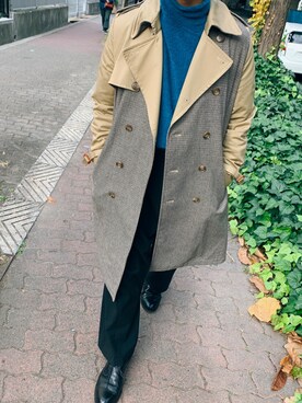 VANQUISH（ヴァンキッシュ）の「Long length Trench Coat
